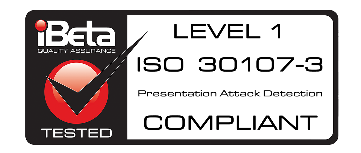 iBeta ISO 30107-3 Level 1 Certification